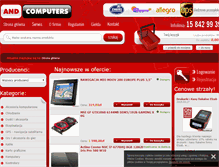 Tablet Screenshot of andcomputers.pl